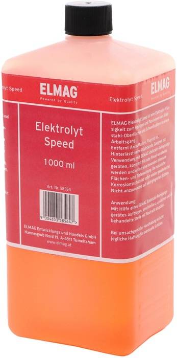 Reinigungselektrolyt Speed 1 Liter flüssig ELMAG-0