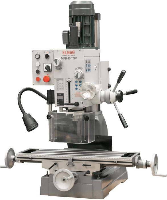 ELMAG Getriebe Fräs- und Bohrmaschine MFB 40 TGV-0