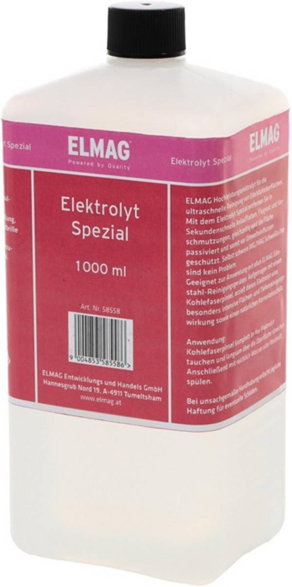 Reinigungselektrolyt Spezial 1 Liter flüssig ELMAG