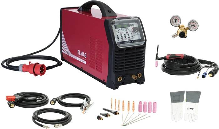 Schweißinverter AD 2540T P ECO-SET-G Multi Line WIG-/TIG AC/DC ELMAG-0
