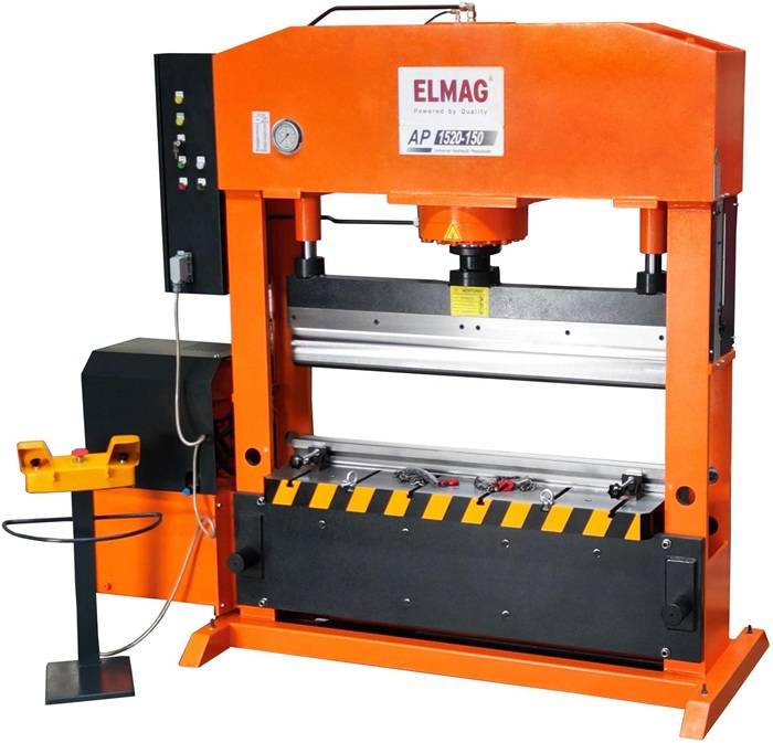 Werkstattpresse PREMIUM WPMAV 150 (D=1020) m.Abkantvorrichtung hydraulisch ELMAG-0