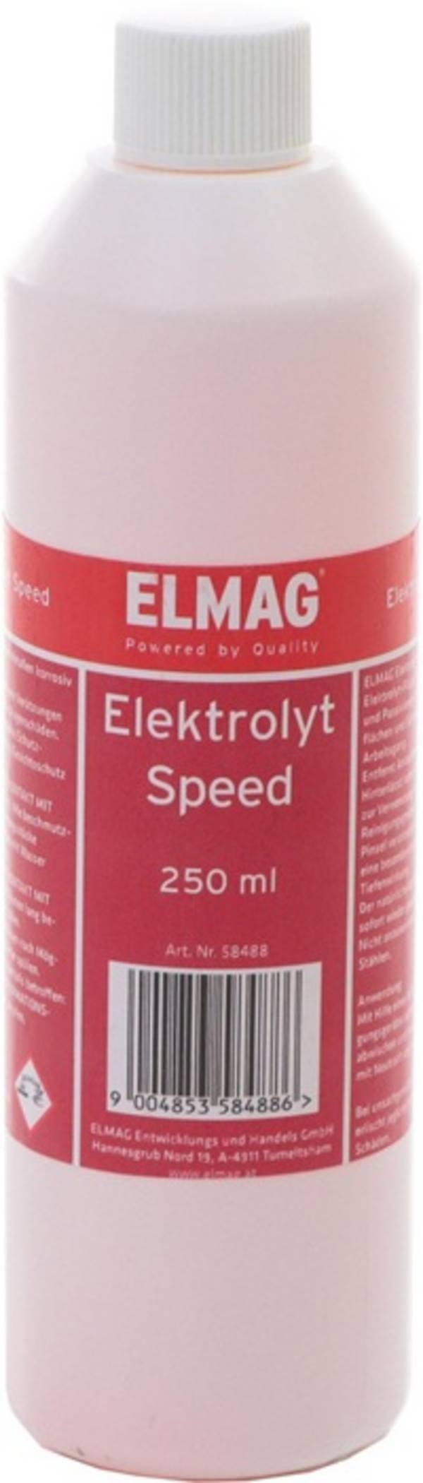 Reinigungselektrolyt Speed 250ml flüssig ELMAG