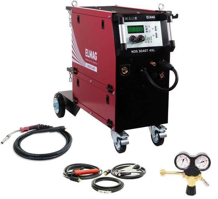 Schweißinverter M3S 3040T 4XL / ECO-SET Schweißstrom 30-300A/ MMA/WIG 10-300A-0