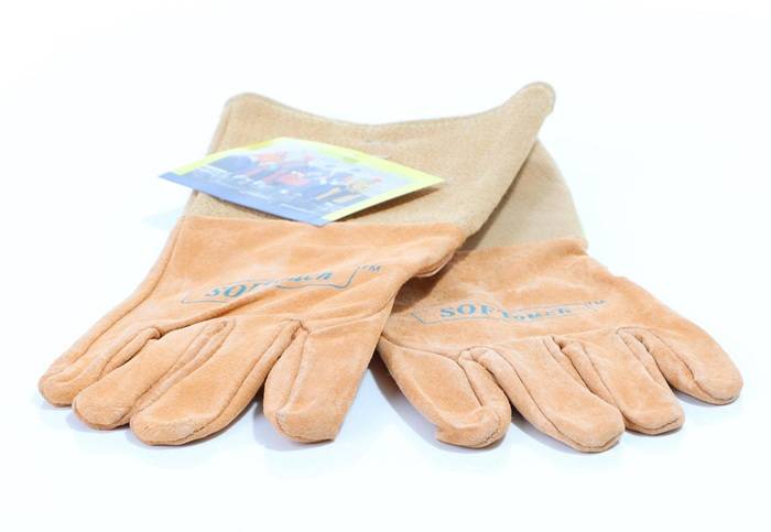Schweißerhandschuhe WELDAS 10-1003 Größe XL Leder PSA-Kategorie II ELMAG-0