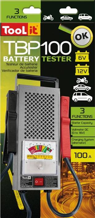 Batterietestgerät TBP 100 20-100 Ah 6/12 Volt ELMAG-1