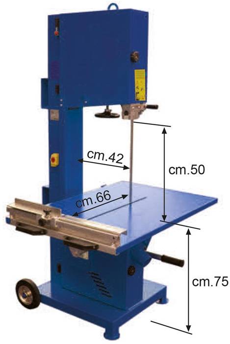 Steinbandsäge STBS-500 230V inkl. HM-Bandsägeblatt ELMAG-1