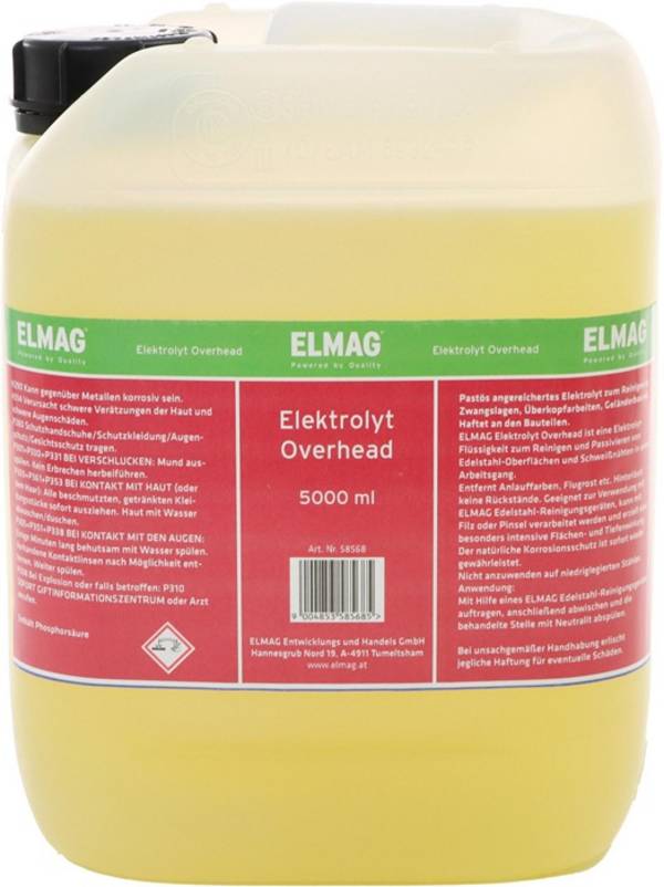 Reinigungselektrolyt Overhead 5 Liter pastös ELMAG