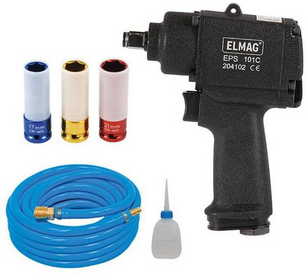 Druckluftwerkzeugpaket EPS 101 je 1 Stk. Art. 43831/43891/42902/41100 ELMAG