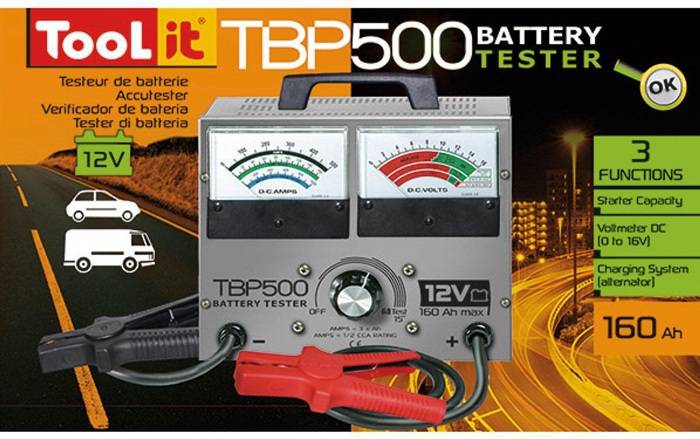 Batterietestgerät TBP 500 10-160 Ah 12 Volt ELMAG-1