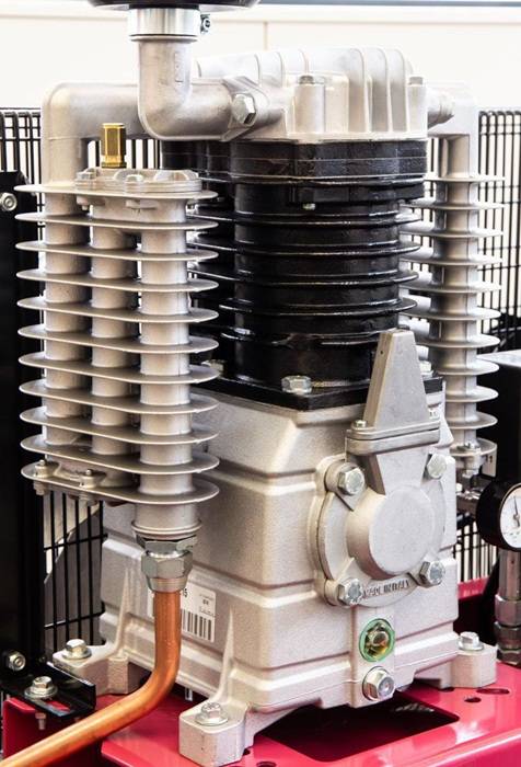 Kompressor MEISTER 850/10/200 D 827l/min 10bar 5,5kW 400V Behältervolumen 200l-1