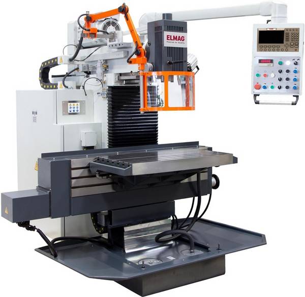 Werkzeugfräsmaschine WFM 210 Servodrive Bohrleistung 50mm ISO 40 40-2000UpM
