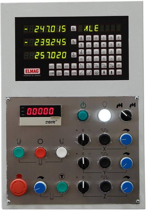 Werkzeugfräsmaschine WFM 210 Servodrive Bohrleistung 50mm ISO 40 40-2000UpM-1