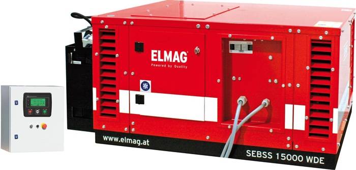 Notstrom-Komplettpaket SEBSS 12000WDE-ASS-DSE4520 Leistung 14kW Benzinmotor-0
