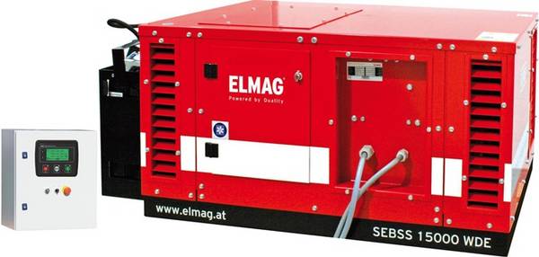 Notstrom-Komplettpaket SEBSS 12000WDE-ASS-DSE4520 Leistung 14kW Benzinmotor