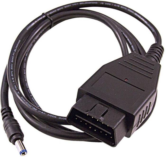 Niedervoltstecker f.10A Ausgang auf OBD II ELMAG-0