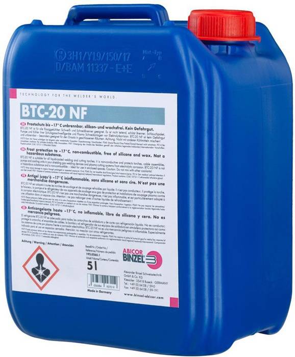 Kühlflüssigkeit BTC-50 NF 5 Liter b.-45Grad C ELMAG-0