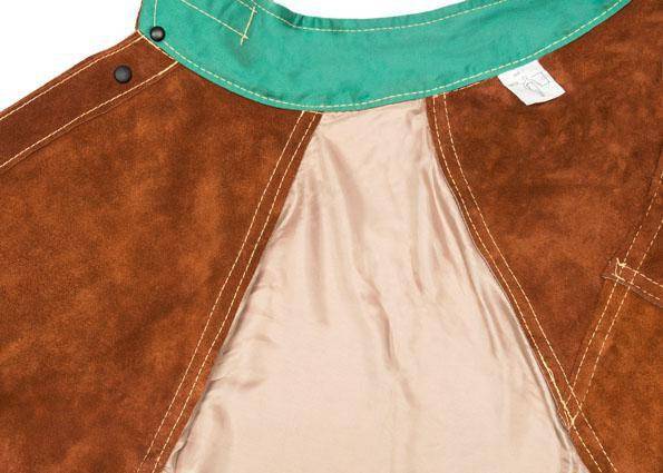 ELMAG Weldas Schweißerjacke 44-7300/P Gr. L lavabraun-grün-1