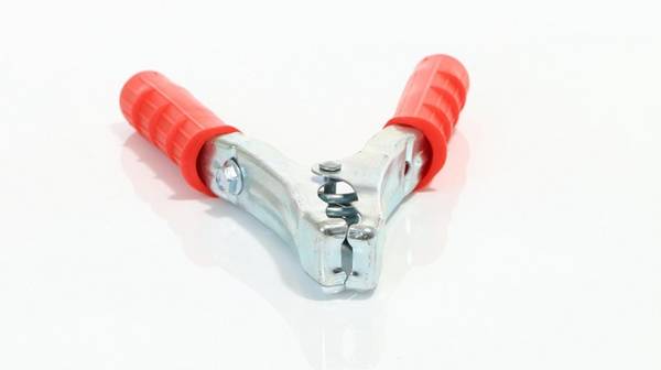 Polklemme 120A Länge 160mm rot Version A f.EUROSTART 250-1000 ELMAG