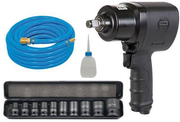 Druckluftwerkzeugpaket EPS 105 je 1 Stk. Art. 44700/43891/42900/41105 ELMAG