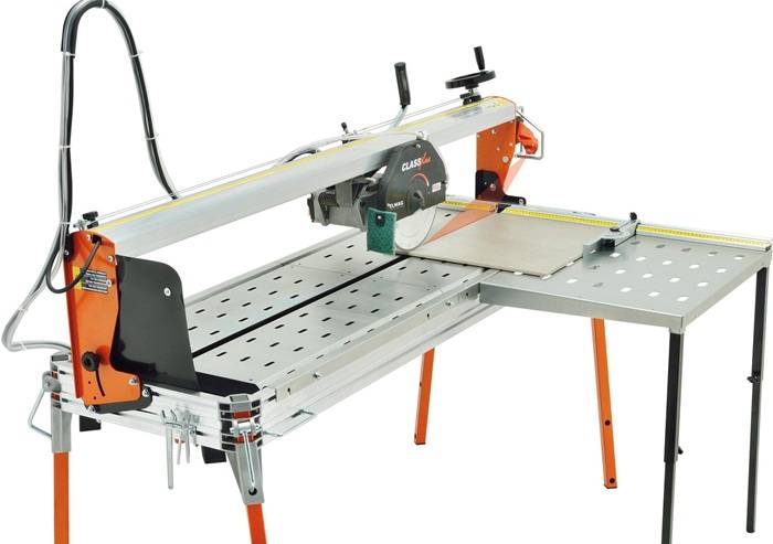 Fliesenschneidmaschine CLASS PLUS 1300S Diamanttrennscheiben-D.250mm 1,4kW 230V-3