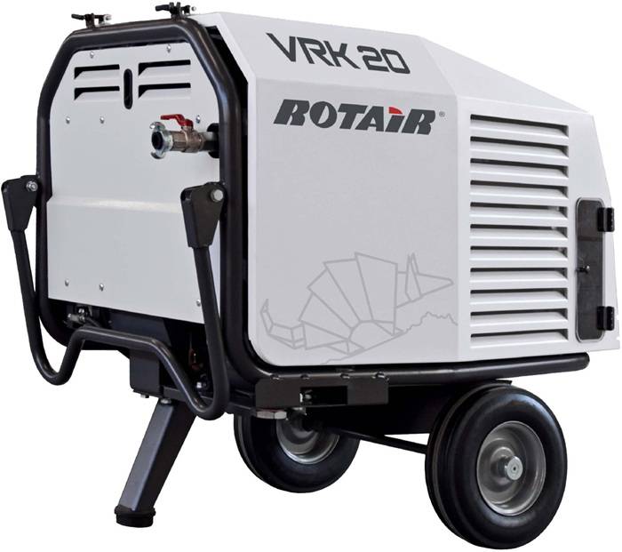 Baustellenkompressor ROTAIR VRK 16 AE - 8bar Liefermenge 1300l/min ELMAG-0