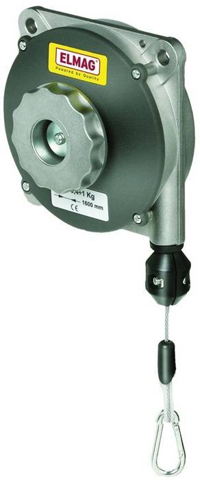 Federzugbalancer EPS 621 Tragleistung 1-2kg Arbeitslänge 1,6 m m.Textilseil-0
