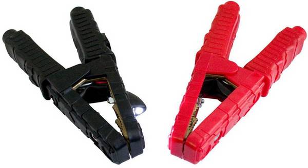 Polklemmenset 700A Länge 180mm je 1x rot + schwarz SB ELMAG