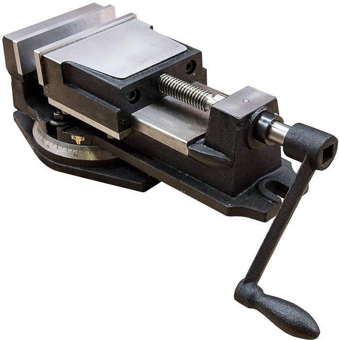 Maschinenschraubstock PROFI 4Zoll inkl. Drehteller ELMAG-0