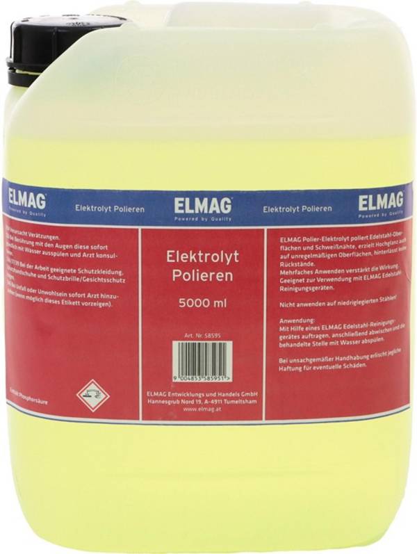 Polierelektrolyt 5 Liter flüssig ELMAG