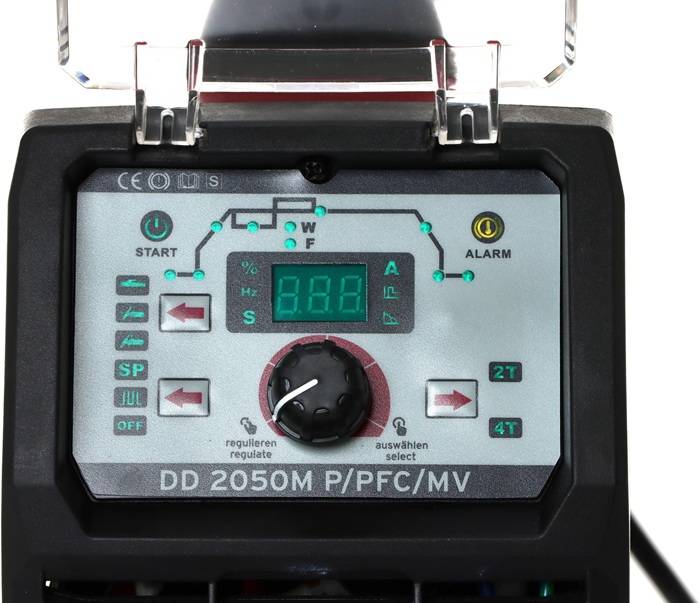 Schweißinverter DD 2050M P/PFC/MV Multi Line 230V WIG/MMA 5-200A WIG-/TIG DC-1