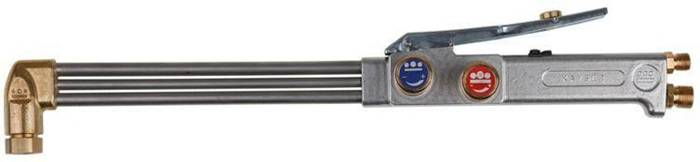 Handschneidbrenner Dortmund I L.1000mm Brennerkopf 105Grad/75Grad Federhebel-0