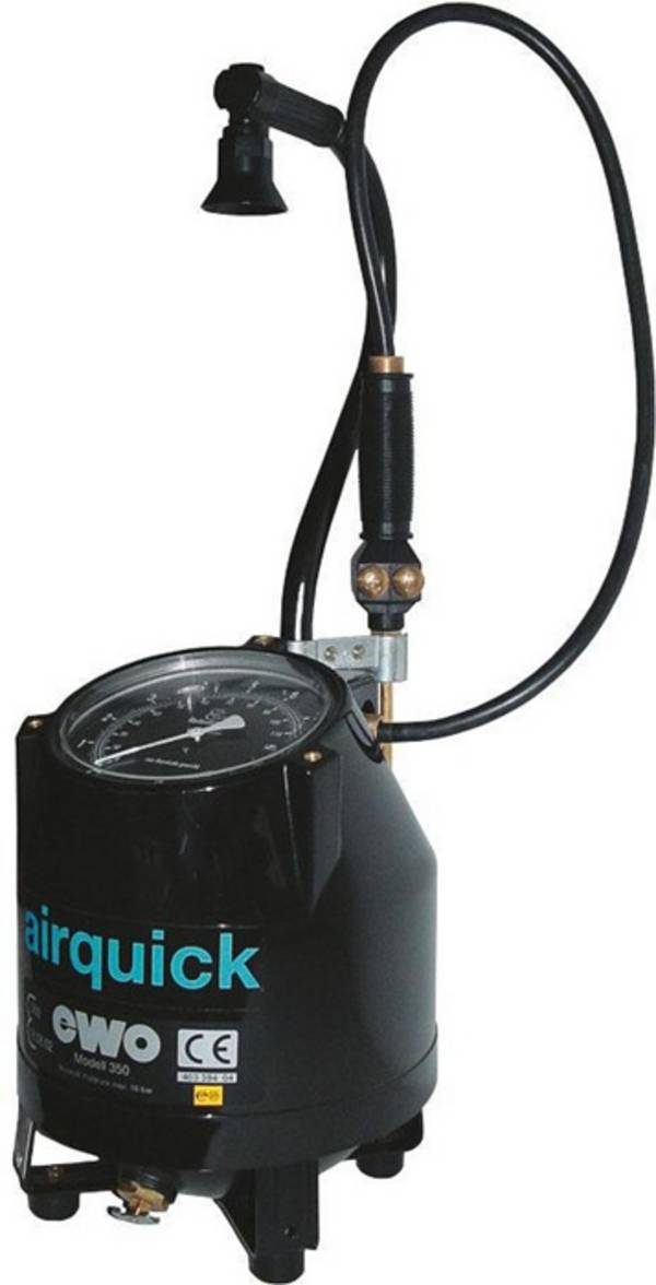 Tankstellenreifenfüllgerät airquick 160/6 Manometer-D.160mm geeicht tragbar