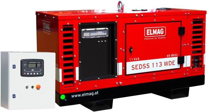 Notstrom-Komplettpaket SEDSS 133WDE-ASS Leistung 15kW Dieselmotor ELMAG-0