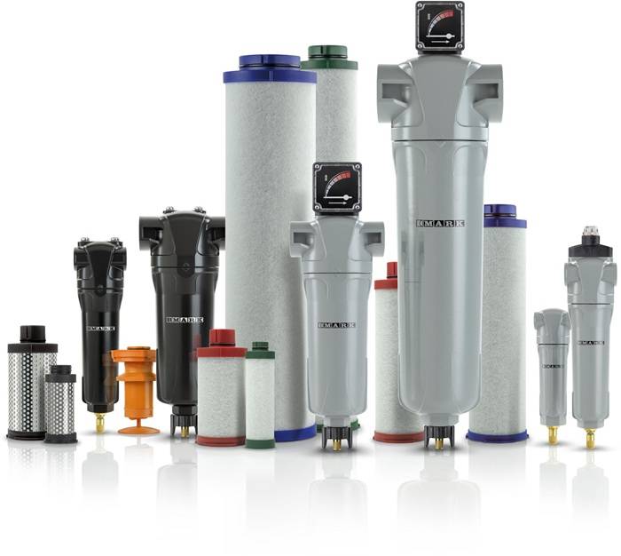 Feinfilter C79 Nennkapazität 7932l/min IG 1 1/4Zoll inkl.autom. Ableiter ELMAG-1
