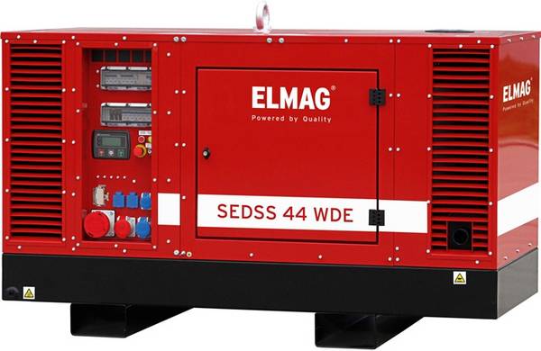 Stromerzeuger SEDSS 34WDE-AVR-DSE4520-V2 L.28kW m.KUBOTA-Motor V3300 Diesel