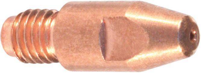 Drahtdüse 1,0mm L.30mm Außen-D.10mm M8 E-Cu f.MB 36/401/501/WT440/540/W555D