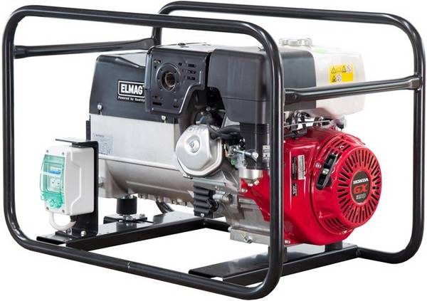 Stromerzeuger SEB 7000WE-AVR Motorleistung 8,2kW m.HONDA-Motor GX390 Benzin