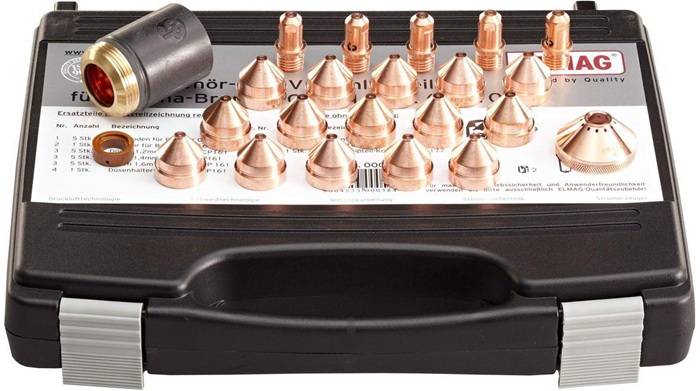 Zubehör-/Verschleißteileset f.CP162C MAR (20-130 Amp.) ELMAG