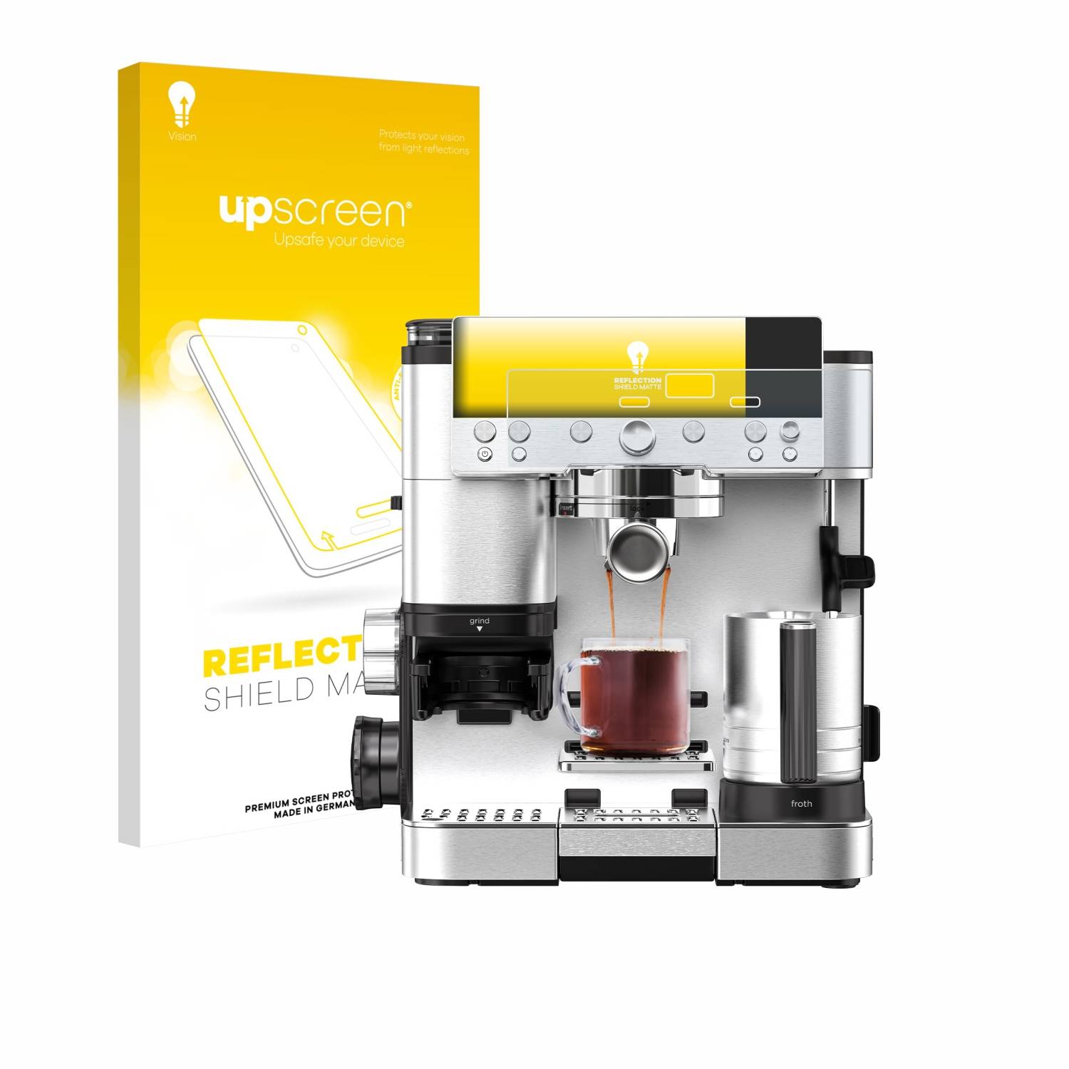 upscreen Schutzfolie für Ninja Luxe Cafe Premier ES601EU Folie Matt Entspiegelt Anti-Reflex-0