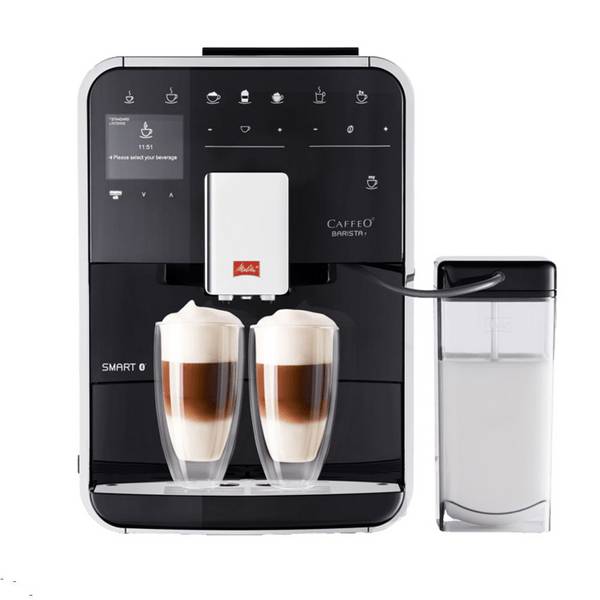 Melitta CAFFEO Barista T Smart F83/0-102 - Automatische Kaffeemaschine mit Milchaufschäumer