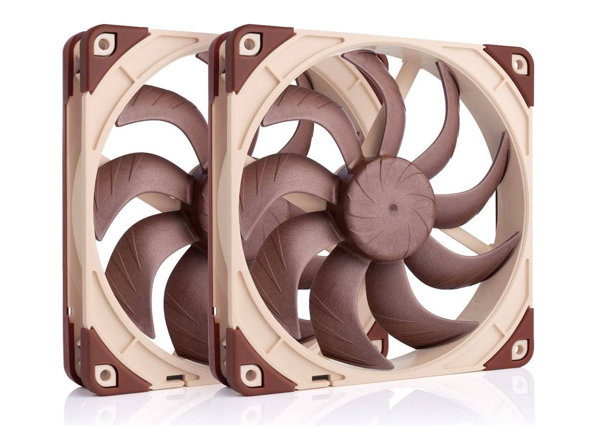 Noctua NF-A14X25 G2 PWM SX2-PP - Gehäuselüfter - 140 mm (Packung mit 2)-0
