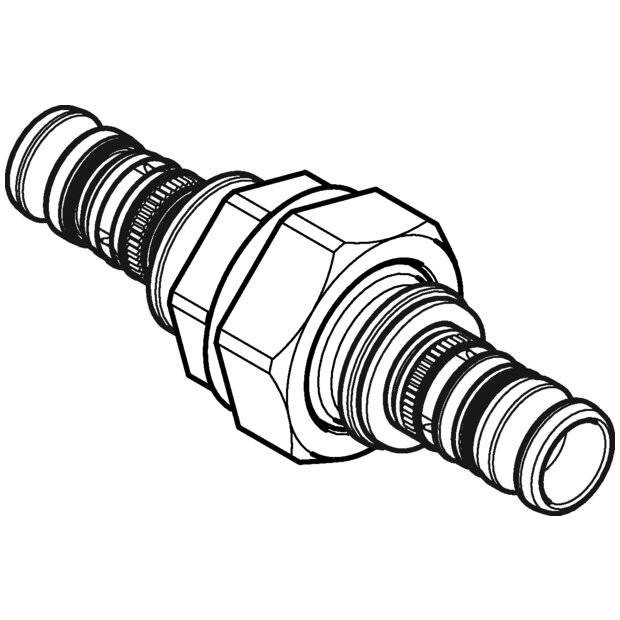 GEBERIT Mepla Verschraubung Rg d26-3