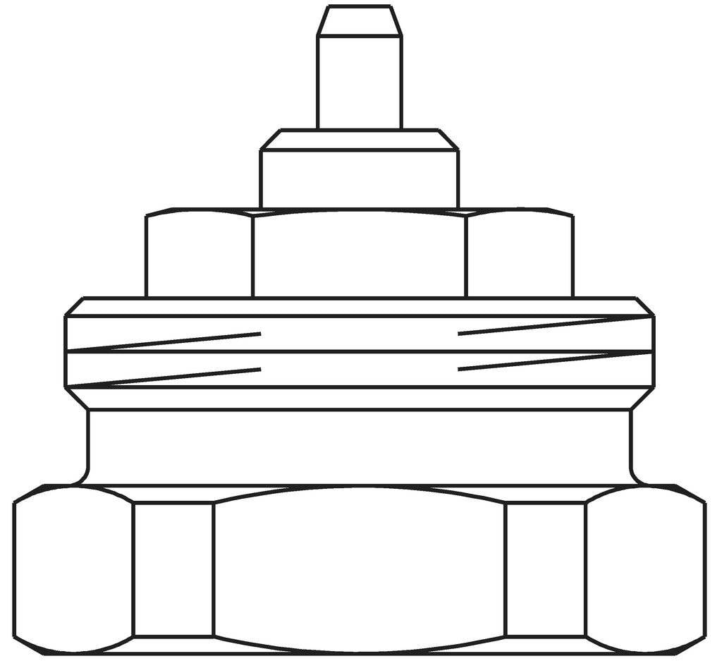 OVENTROP Adapter für Umrüstung von Gewindeanschluss M30x1,0 auf M30x1,5-1