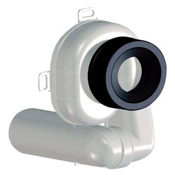 Dallmer Urinal-Absaug-Siphon HL 430 DN 50, 0-90Gr, PP, hochschlagfest-1