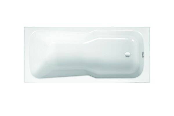 Bette Set Badewanne Weiß 1700x750x380/30mm 1-Sitzer Rechteck Unterbau GT-Stahl