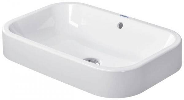 Duravit Aufsatzbecken HAPPY D.2 m ÜL o HLB 600x400mm geschli o HL we WG-2