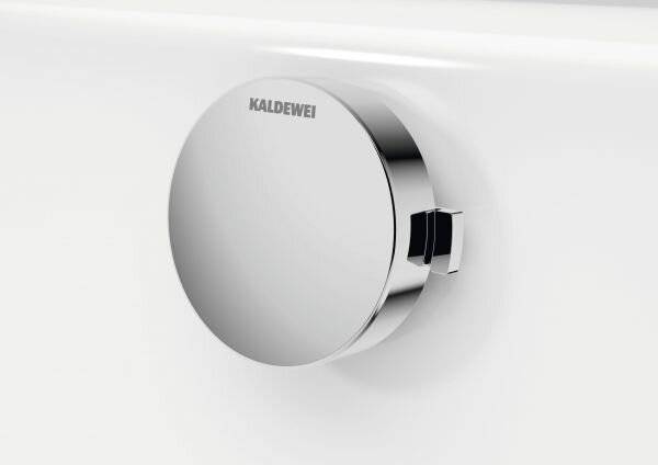 Kaldewei Ab- und Überlaufgarnitur Comfort-Level 4001 standard, Griff Deckel Chrom-2