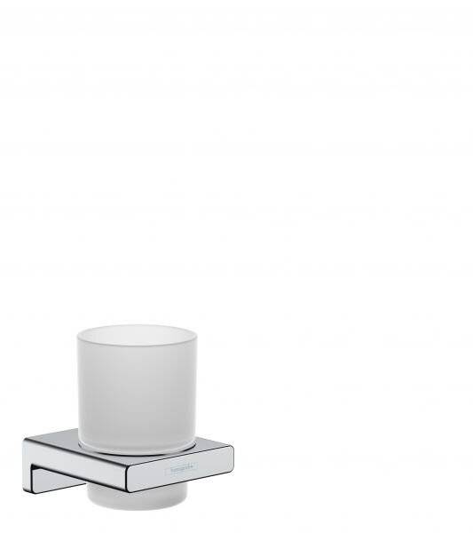 Hansgrohe AddStoris Q Zahnputzbecher, Chrom-4