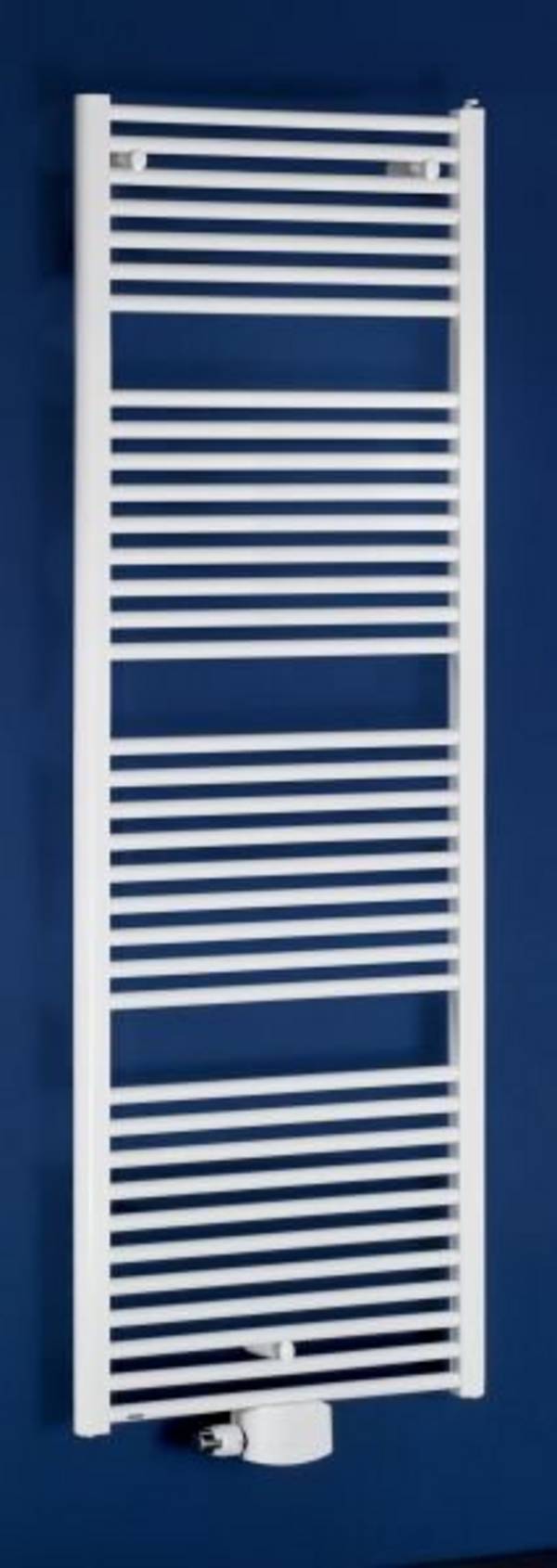 BEMM Badheizkörper Mido BMB-GZ-H1808x030x0600 M-Anschluss 50 mm, Galv-Zink, Weiss 9016