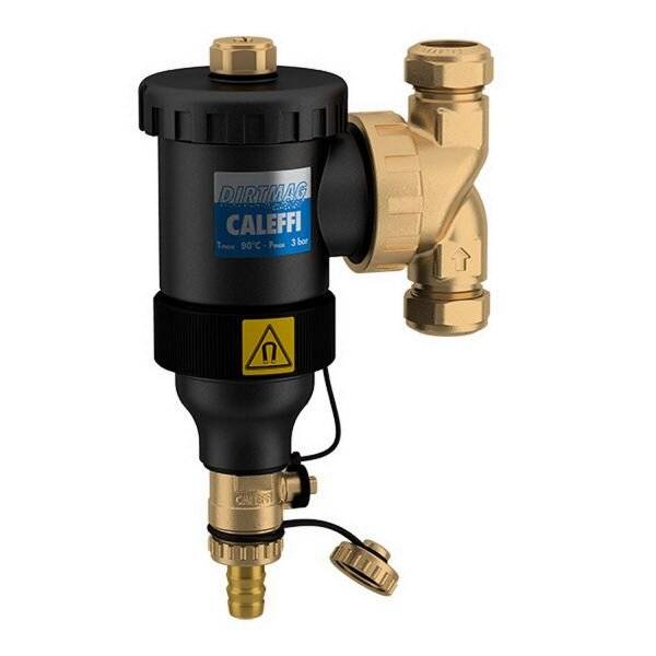 CALEFFI Schlammabscheider DIRTMAG mit Magnet, aus Technopolymer 28mm-1